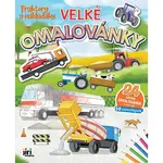 Velké omalovánky Traktory a náklaďáky
