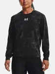 Under Armour Tričko Rival Terry Print Crew-BLK - Dámské