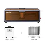 Creality Falcon A1 10W FDA Class 1 Laser + 150W Fume Extractor + Laser Bed