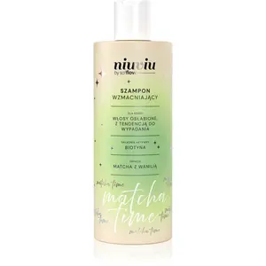 so!flow Matcha Time Strengthening Shampoo posilňujúci šampón na slabé vlasy 300 ml