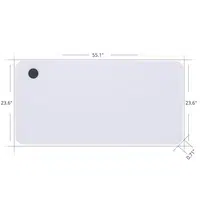 ACGAM 140*60*1.8cm Desktop for Electric Standing Desk Frame White