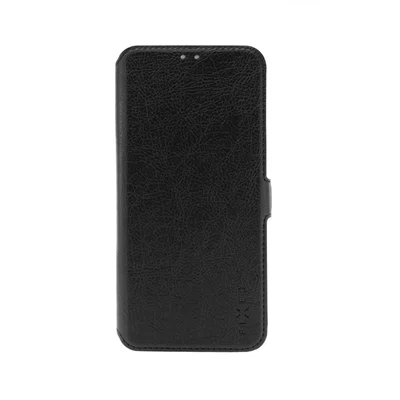 Flipové pouzdro FIXED Topic pro Motorola Moto E30, černá