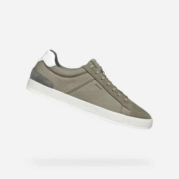 Light green men's sneakers Geox Serifos - Men's