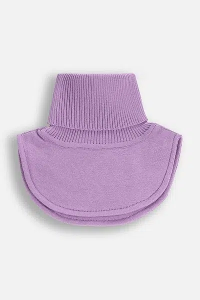 Dětský nákrčník Coccodrillo fialová barva, BASIC ACCESSORIES