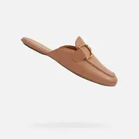 Brown women's moccasins Geox Palmaria - Women's