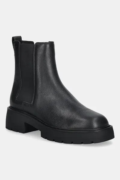 Kožené kotníkové boty Calvin Klein CHUNKY CHELSEA BOOT LTH