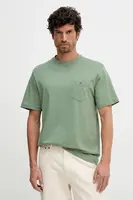 Bavlněné tričko Lacoste pánské, bílá barva, TH2827