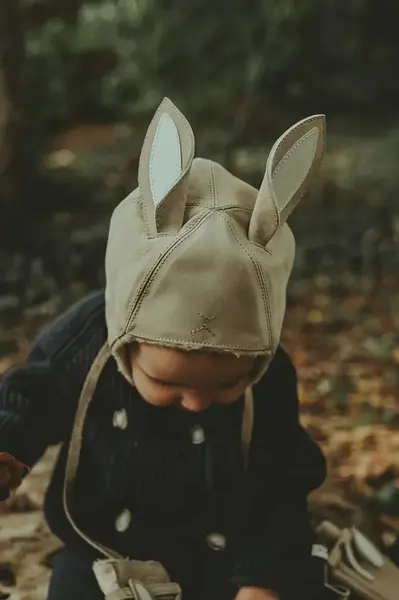 Detská semišová čiapka Donsje Kapi Classic Hat Bunny
