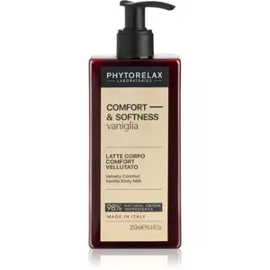 Phytorelax Laboratories Comfort & Softness Vanilla sametové tělové mléko 250 ml