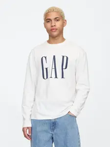 GAP Pánské Oversize tričko s logem 725634-02 Velikost: M