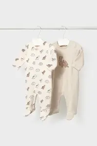 Mayoral Newborn  dupačky kojenecké 2-pack