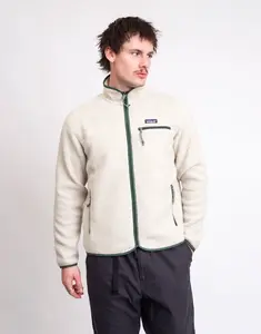 Patagonia M's Retro Pile Jacket Pelican w/Canopy Green M