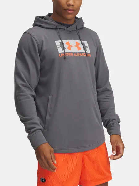 Pánská mikina Under Armour UA Rival Terry Logo Hood - Pánské