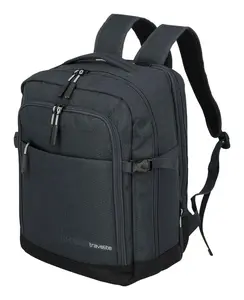 Batoh do lietadla 40x30x20 Travelite Kick Off Backpack Cabin new Size Anthracite