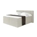 ALTDECOR POSTEL boxspring s matracemi H3/H4 - EVON KING - 160x200 cm Krémová