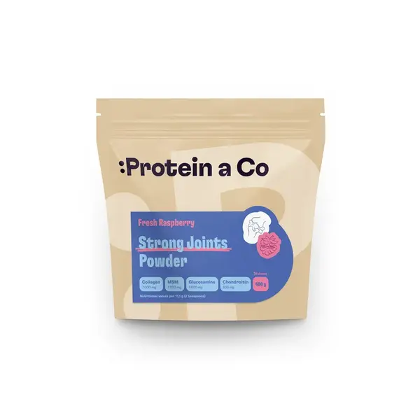 Protein a Co Kloubní výživa v prášku 400 g, Raspberry