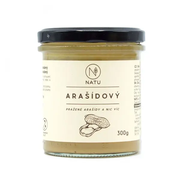NATU Arašídový krém pražený 300 g