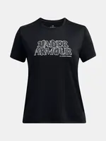 Dívčí tričko Under Armour UA Tech Wordmark SS - Holky