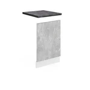 Vicco PŘEDNÍ PANEL R-Line Beton 45 cm , PD Antracit