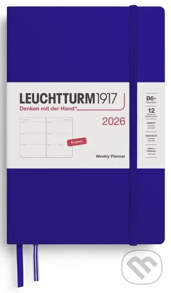 Weekly Planner 2026 Paperback (B6+) Ink