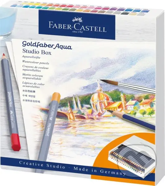 Pastelky Goldfaber Aqua set studio box