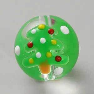 Christmas Theme Handmade Lampwork Beads