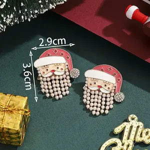 Alloy Enamel Stud Earrings