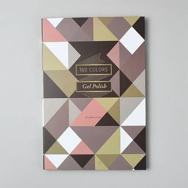 Paper Nail Color Display Book