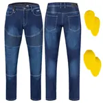 Pánské moto jeansy W-TEC Burban tmavě modrá 38/36