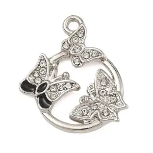 Alloy Rhinestone Pendants