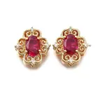 Brass Glass Beads