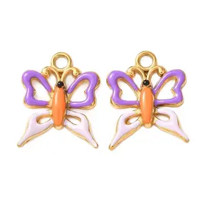 304 Stainless Steel Enamel Pendants