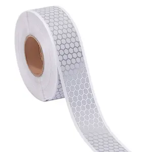 High Visibility PES & TPU Silver Reflective Light Stickers
