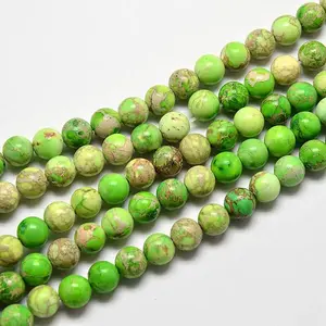 Natural Imperial Jasper Beads Strands