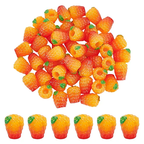 Resin Orange Display Decorations