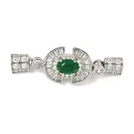 Brass Micro Pave Clear Cubic Zirconia Box Clasps