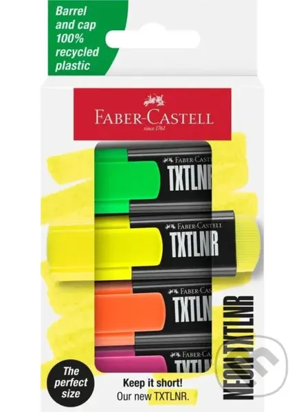 Zvýrazňovač TXTLNR Superfluo Mini/4 set