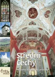 Český atlas - Střední Čechy (poškozené) - Jaroslav Kocourek