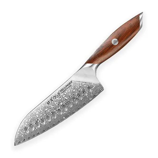 Dellinger Nůž Santoku 185 mm Rose Wood Damascus®