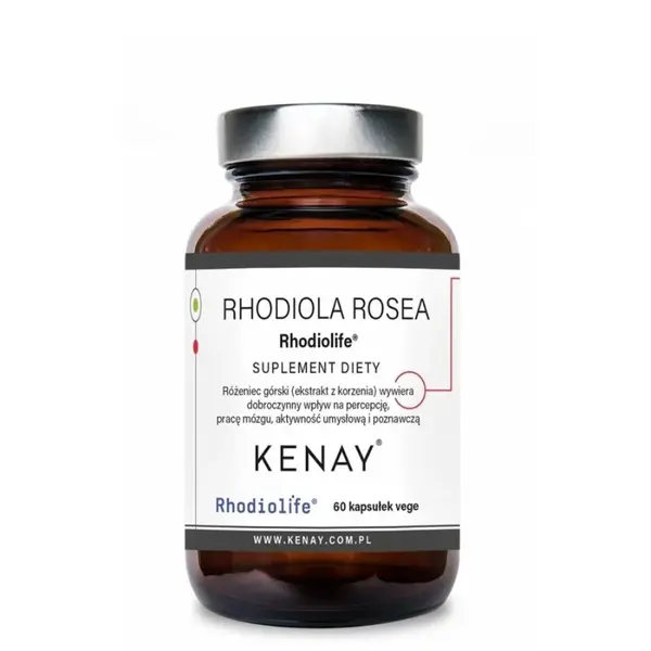 Kenay Rozchodnice růžová rhodiolife 60 kapslí