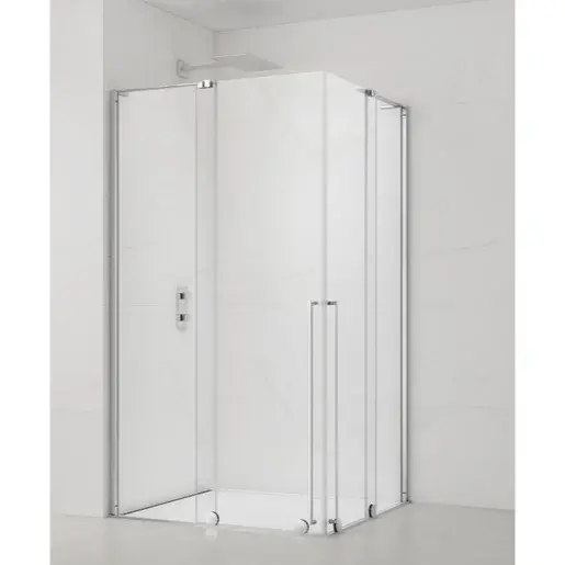 Sprchový kút štvorcový 120x120 cm SAT Walk-In Xmotion SATBWIXMN120120