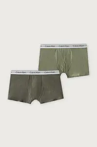 Calvin Klein Underwear  priliehavé boxerky detské bavlnené s elastanom 2-pak