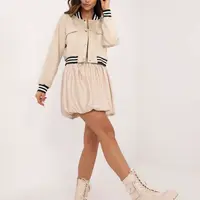 Skirt-DHJ-SD-19865.45-beige