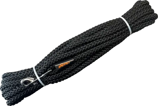 Stopovací šňůra BaF lano 1 cm x 10 m černá