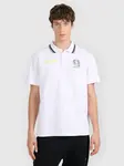 Pánské regular polo tričko 4f x robert lewandowski bílá l