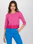 Blouse-LK-BZ-505970.33P-dark pink
