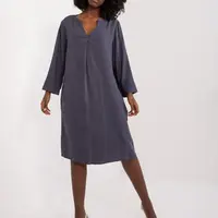 Dress-D73761M30430A-navy blue