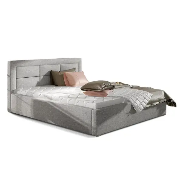 Petits-meubles BOXSPRING POSTEL 200/200 Nael Grey