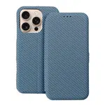 Flipové pouzdro FOLIO Side Magnet pro Apple iPhone 16, modrá