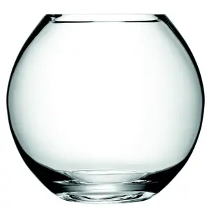 LSA Flower Bouquet kulatá váza 22cm čirá